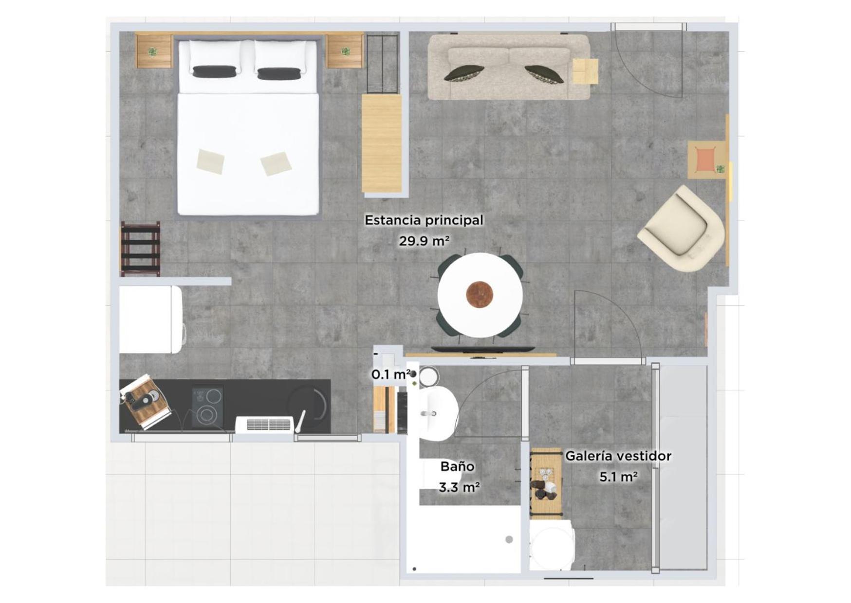 Estudio Suite 408 Alicante Luaran gambar